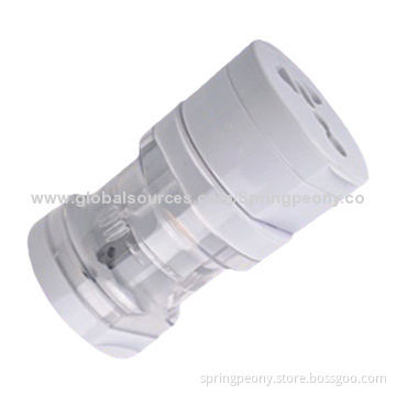 Universal Travel Power Plug with 110-250V AC Input, 6A Fuse